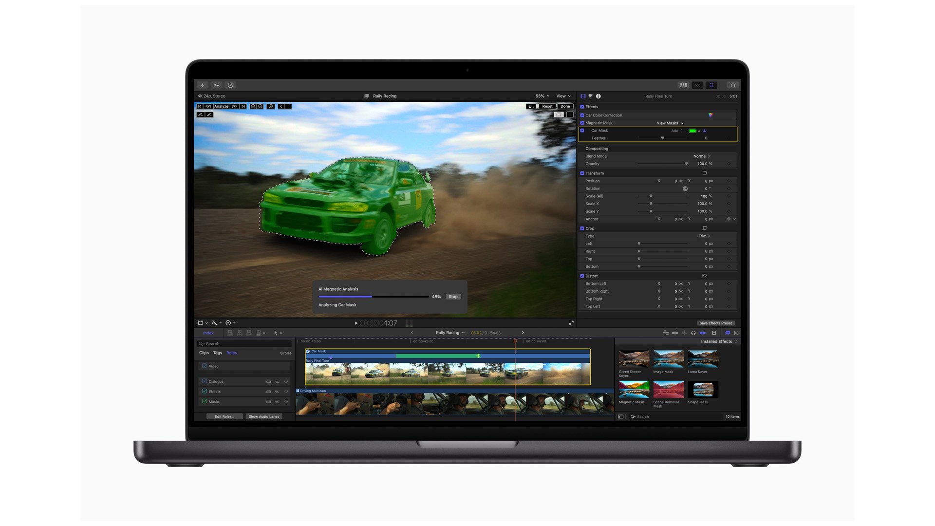 An M4 MacBook Pro: the current state of the art, but perhaps not for long.