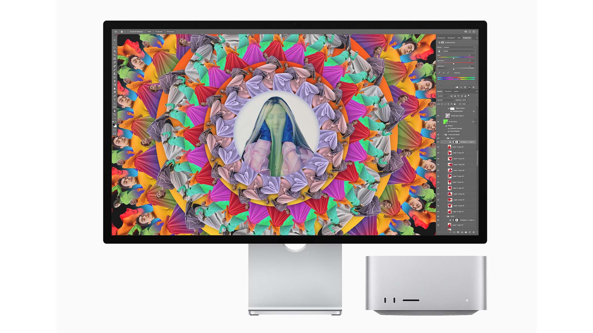 The Apple Mac Studio with Studio Display. Image: Apple.