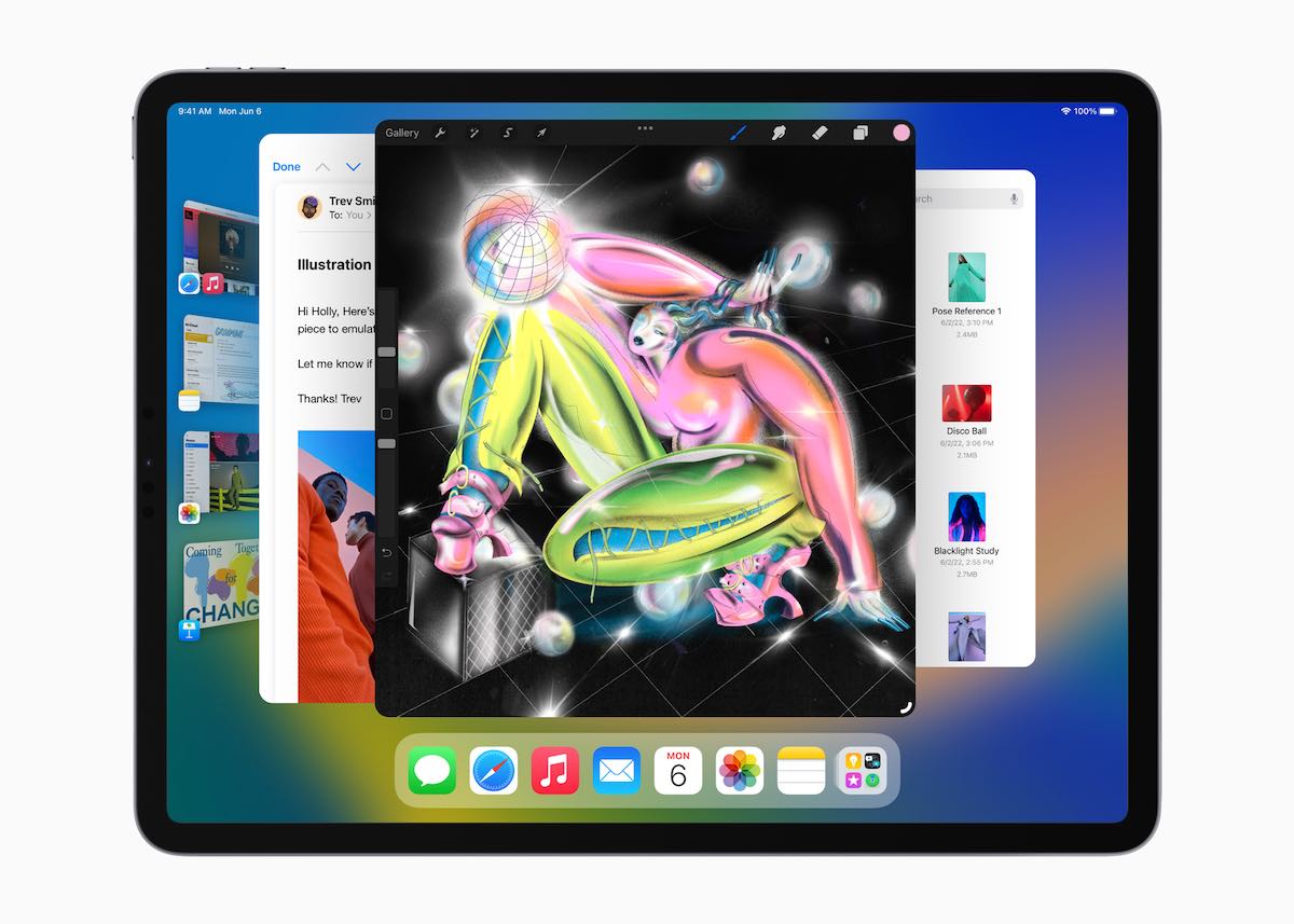 iPadOS 16. Image: Apple.