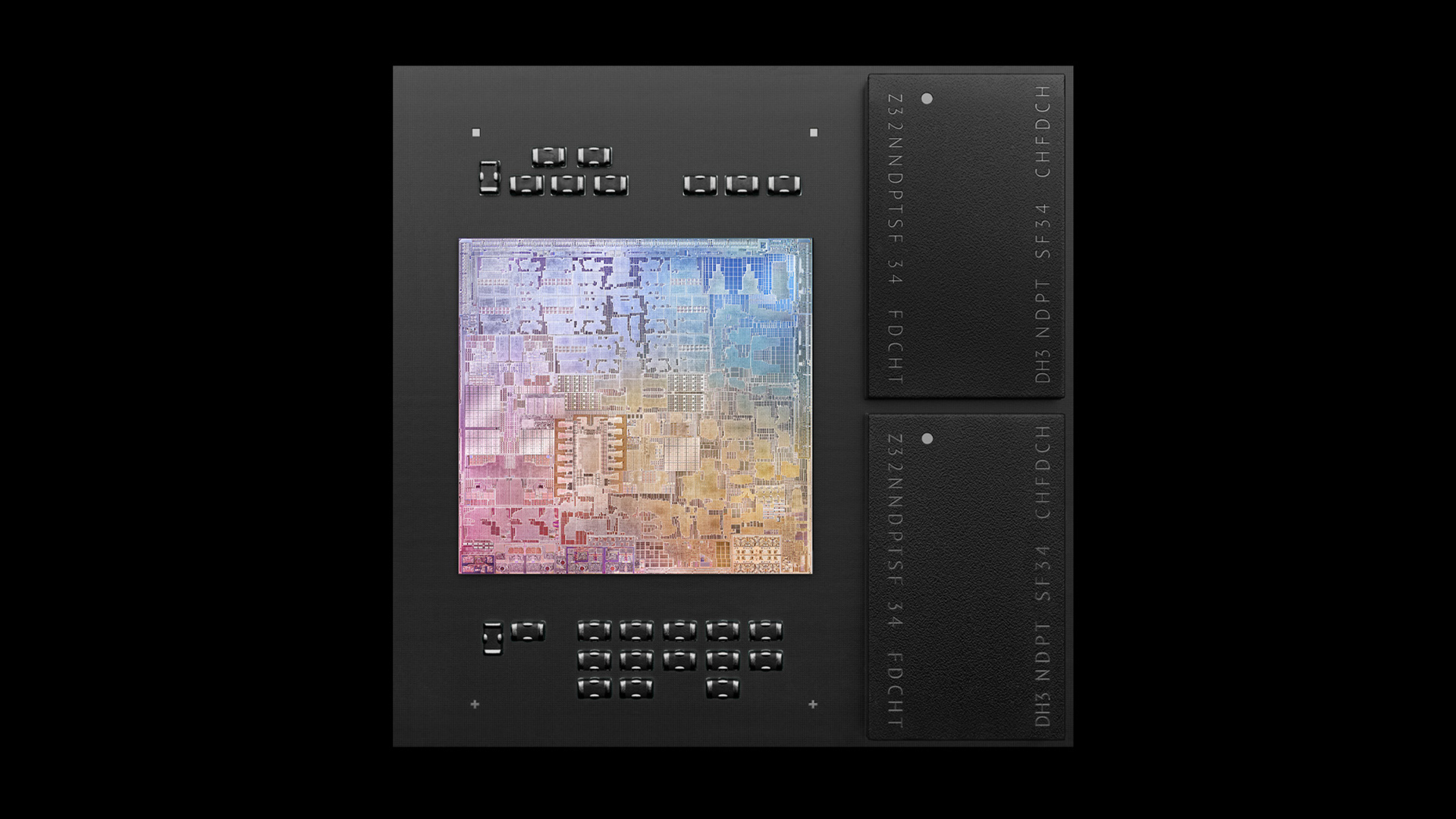 Apple's M1 chip. Image: Apple.