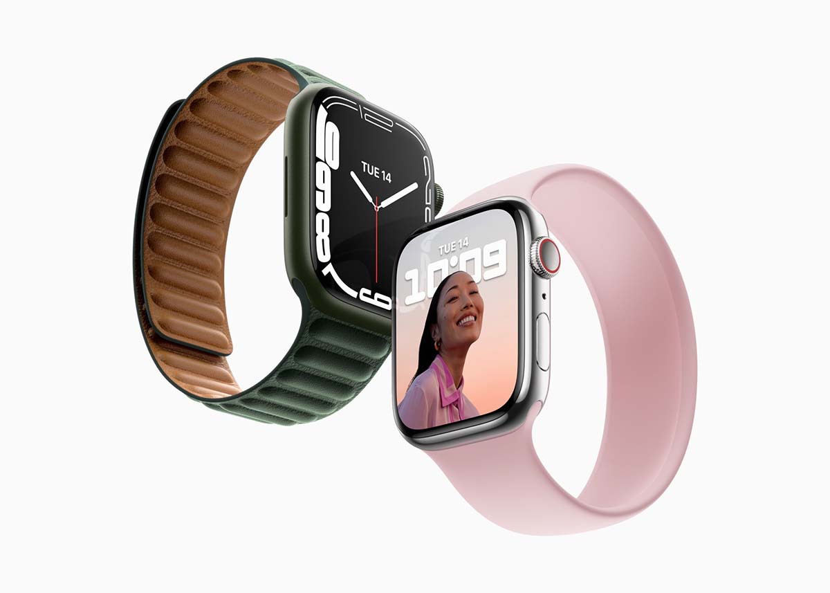 The Apple Watch Series 7.