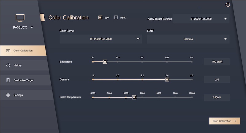 Asus colour calibration software V2