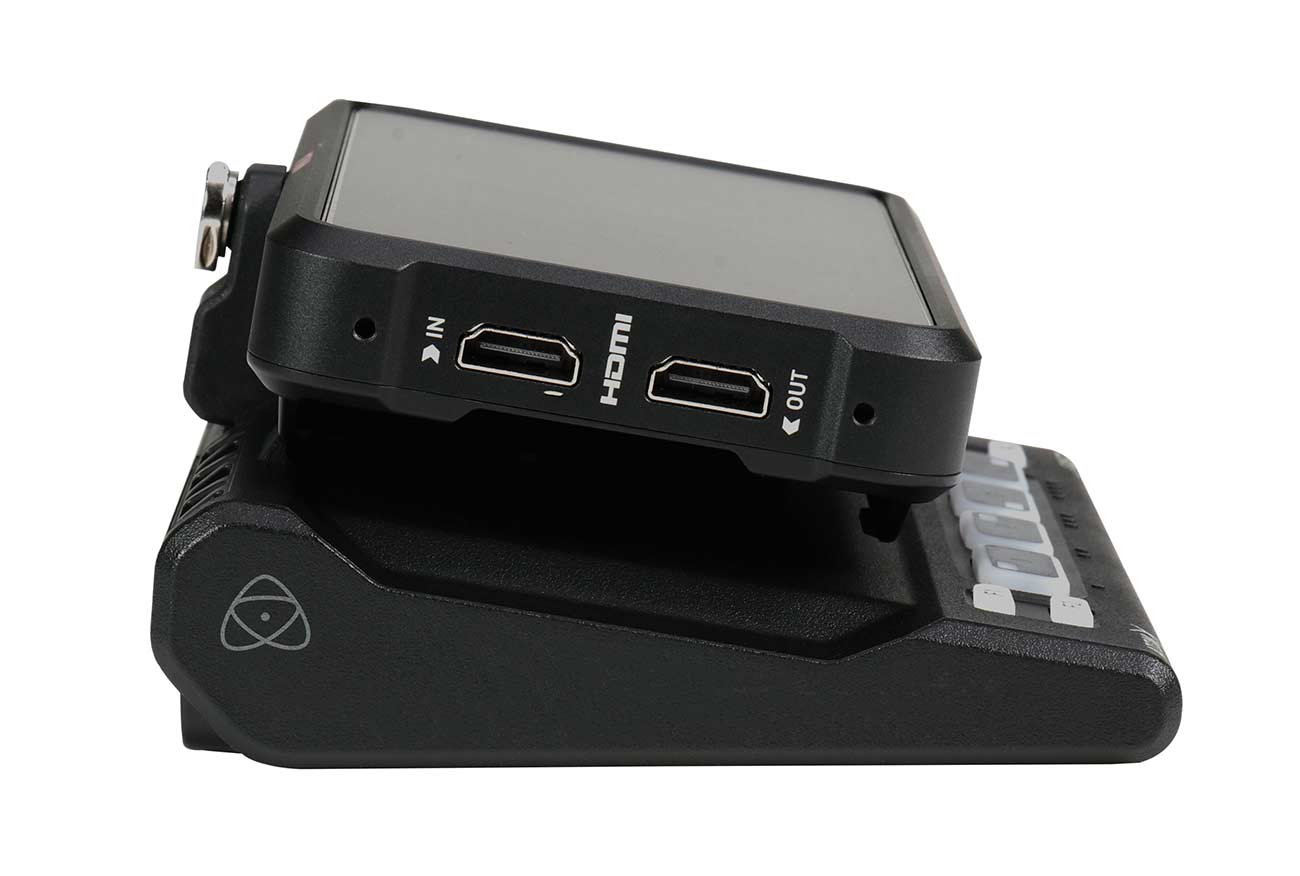 A side view of the AtomX CAST with the Ninja V attached. Image: Atomos.
