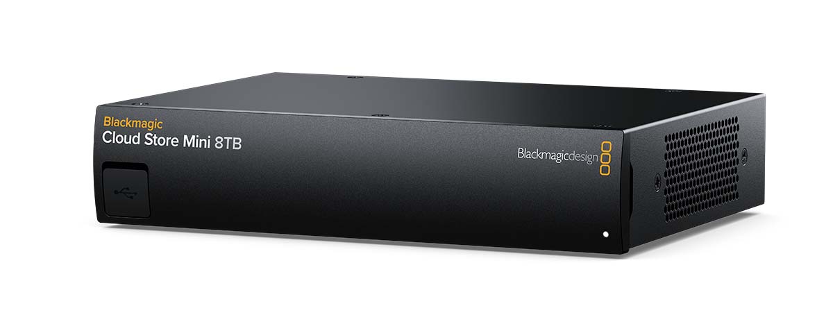 The Blackmagic Design Cloud Store Mini.