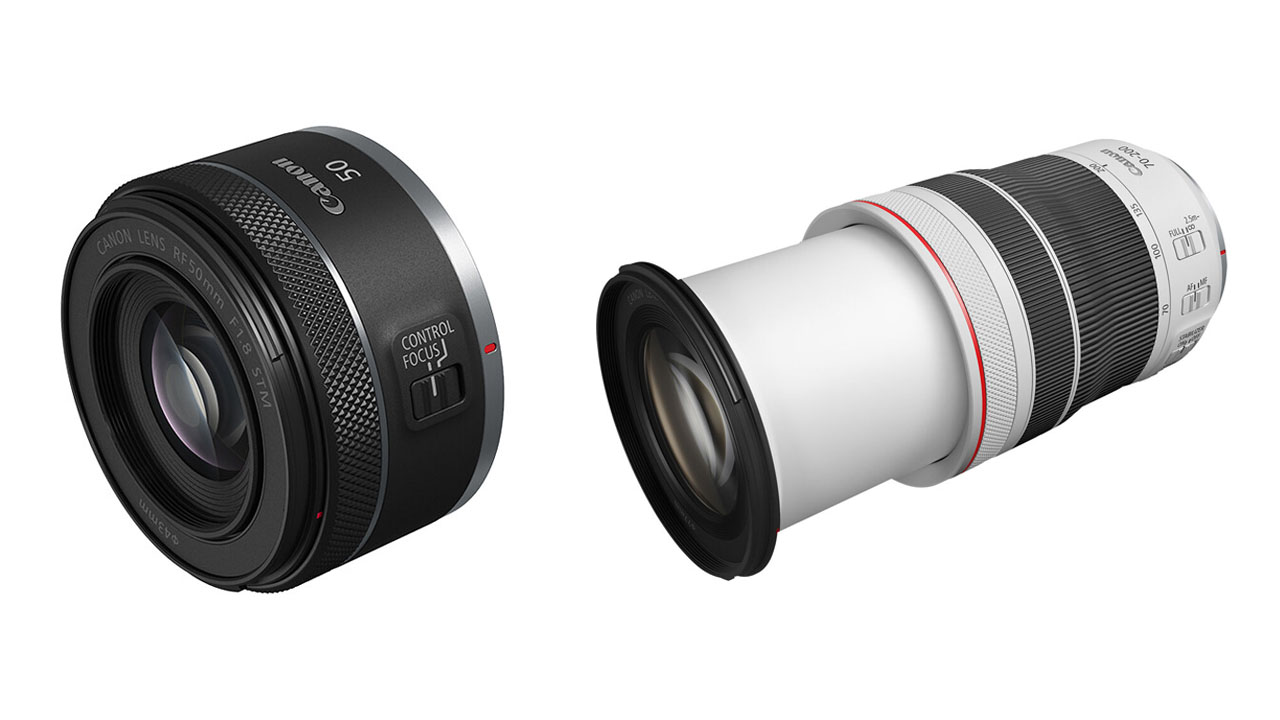 Canon Introduces New 50mm f/1.8 and 70-200mm f/4 RF-Mount Lenses