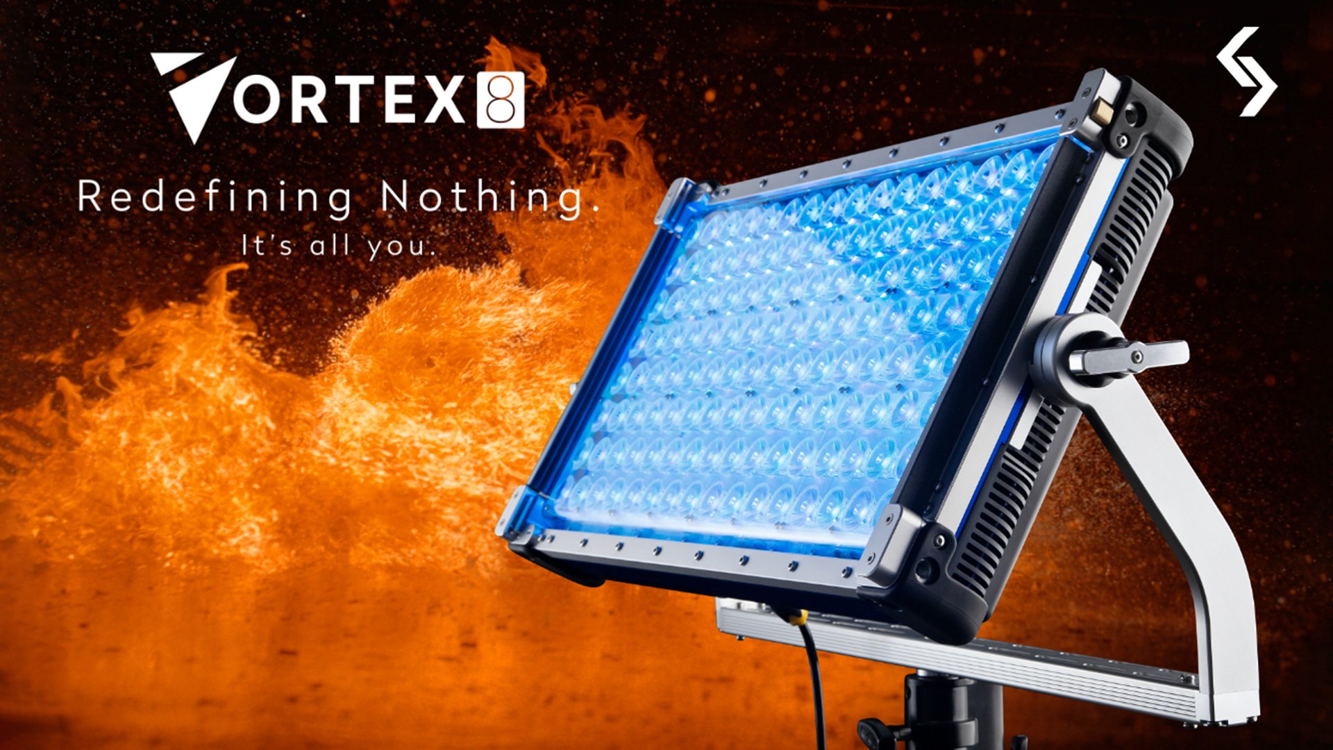 The Creamsource Vortex8 LED light