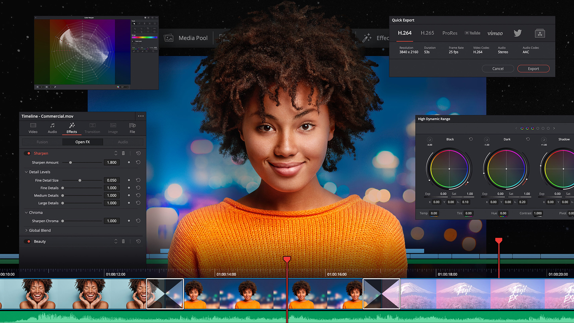 DaVinci Resolve 17 has been announced.