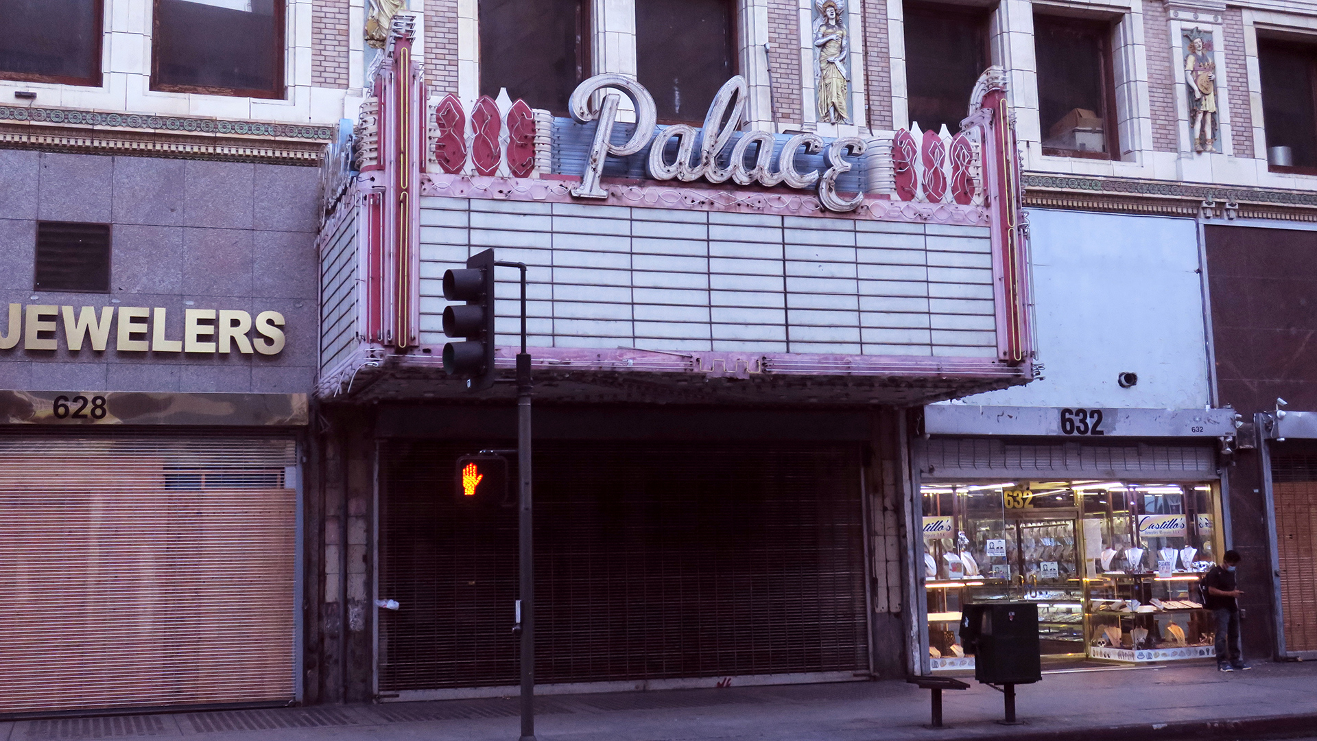 A cinema stands deserted during the Covid 19 pandemic. Image: Shutterstock.
