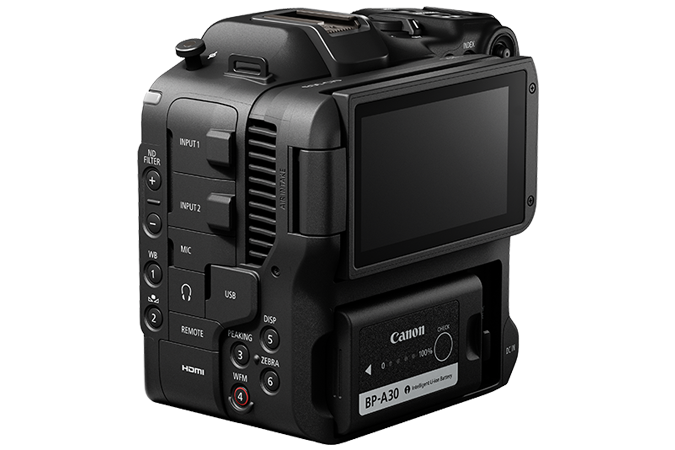 Canon C70 rear