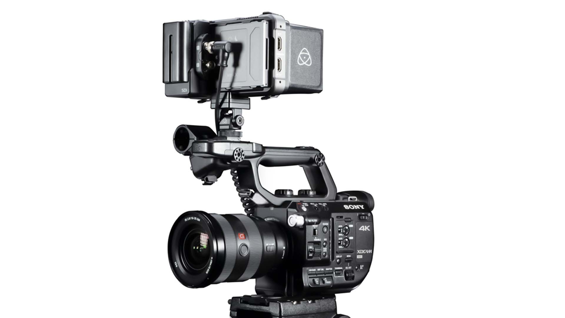 The Sony FS5 with Ninja V+. Image: Atomos.