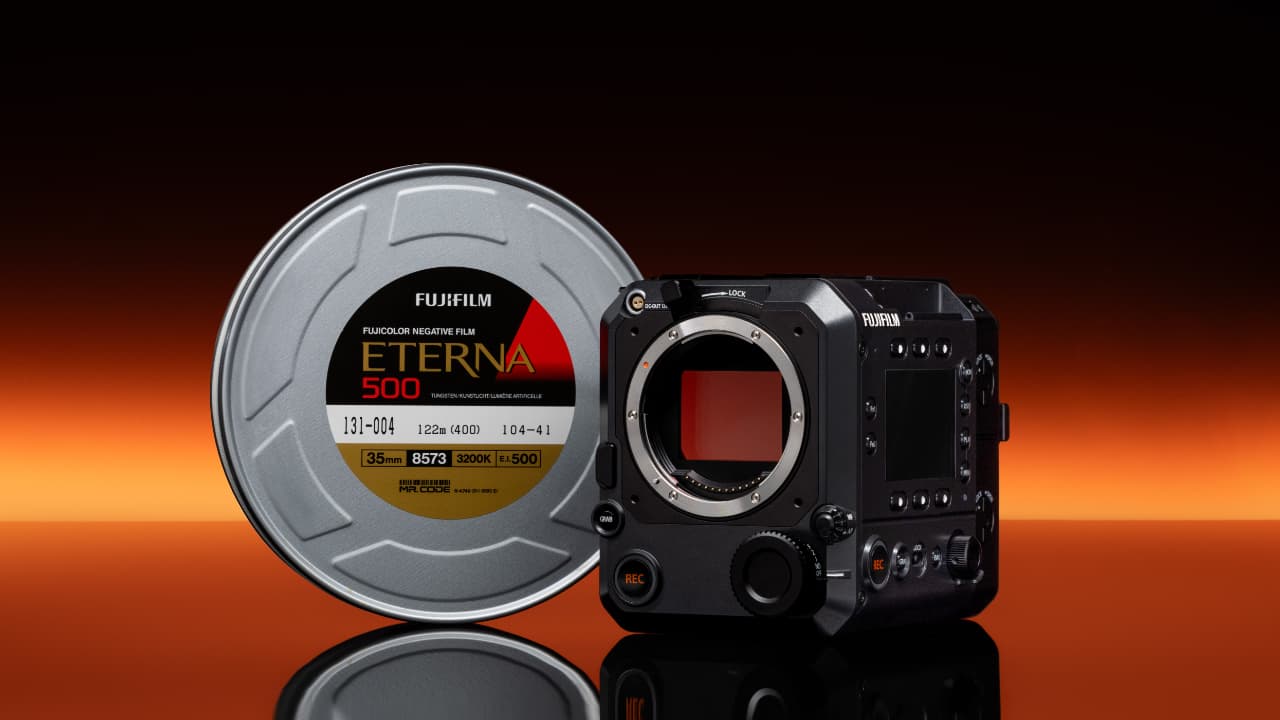 The FUJIFILM GFX ETERNA 55 breaks cover at IBC
