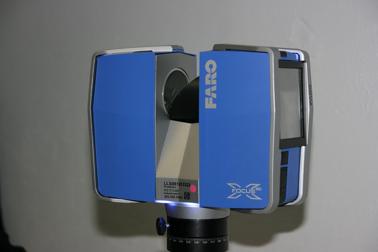Faro laser scanner