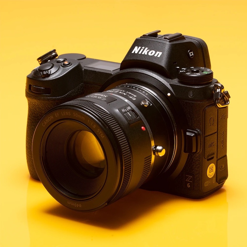 otodiox FUSION Canon EF to Nikon Z adapter.