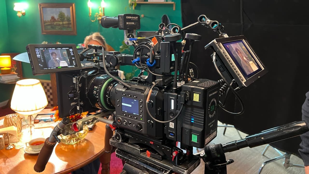 The first working models of the GFX ETERNA 55 were on show at a pre-IBC launch event