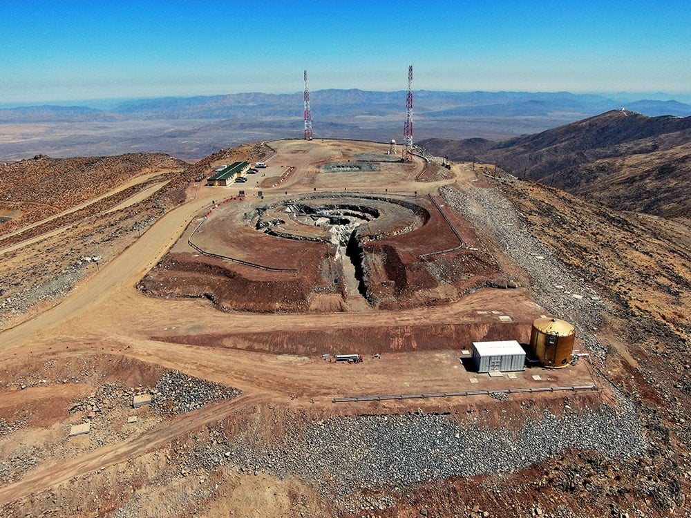 Ya han comenzado los preparativos para la construcción del telescopio.  Imagen: Francisco Figueroa, Telescopio Magallanes Gigante - GMTO Corporation.