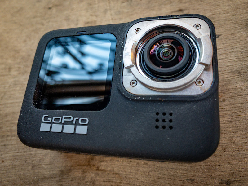 The GoPro HERO9 sees the return of the removable lens protector.