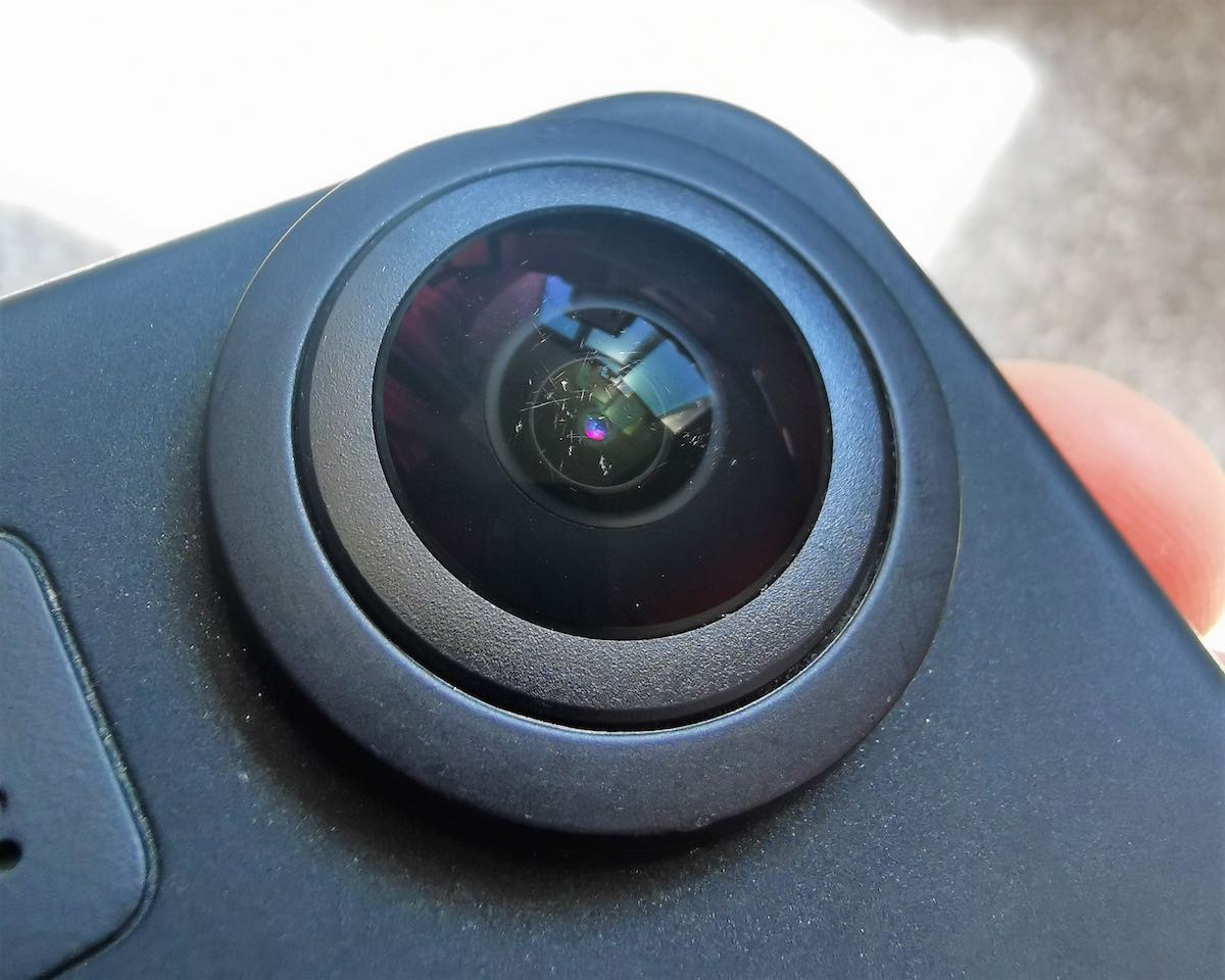 360 lenses are prone to scratches.