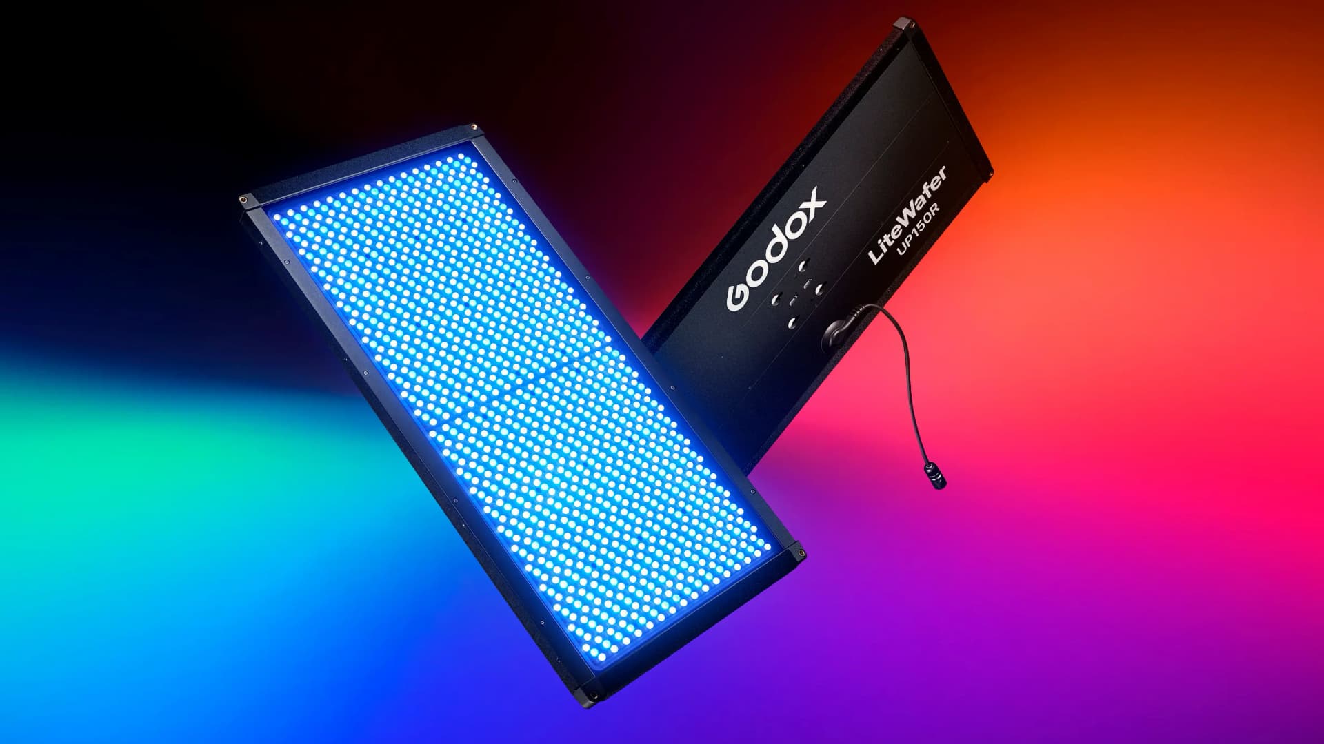 The new  Godox UP150R: Effectively a 2x1 ultra slim panel