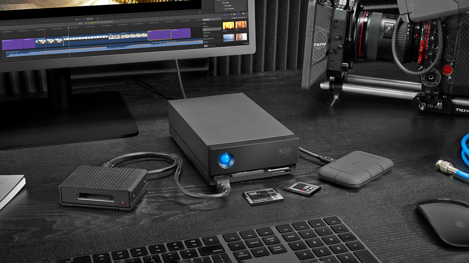 The LaCie 1big Dock SSD. Image: LaCie.