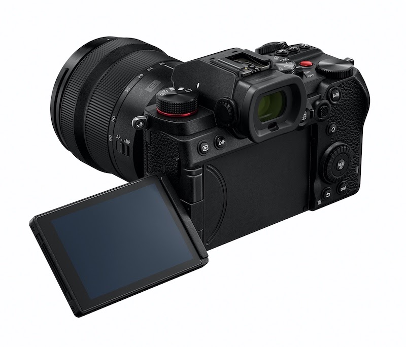 The Panasonic S5 has a fully articulating LCD screen. Image: Panasonic.