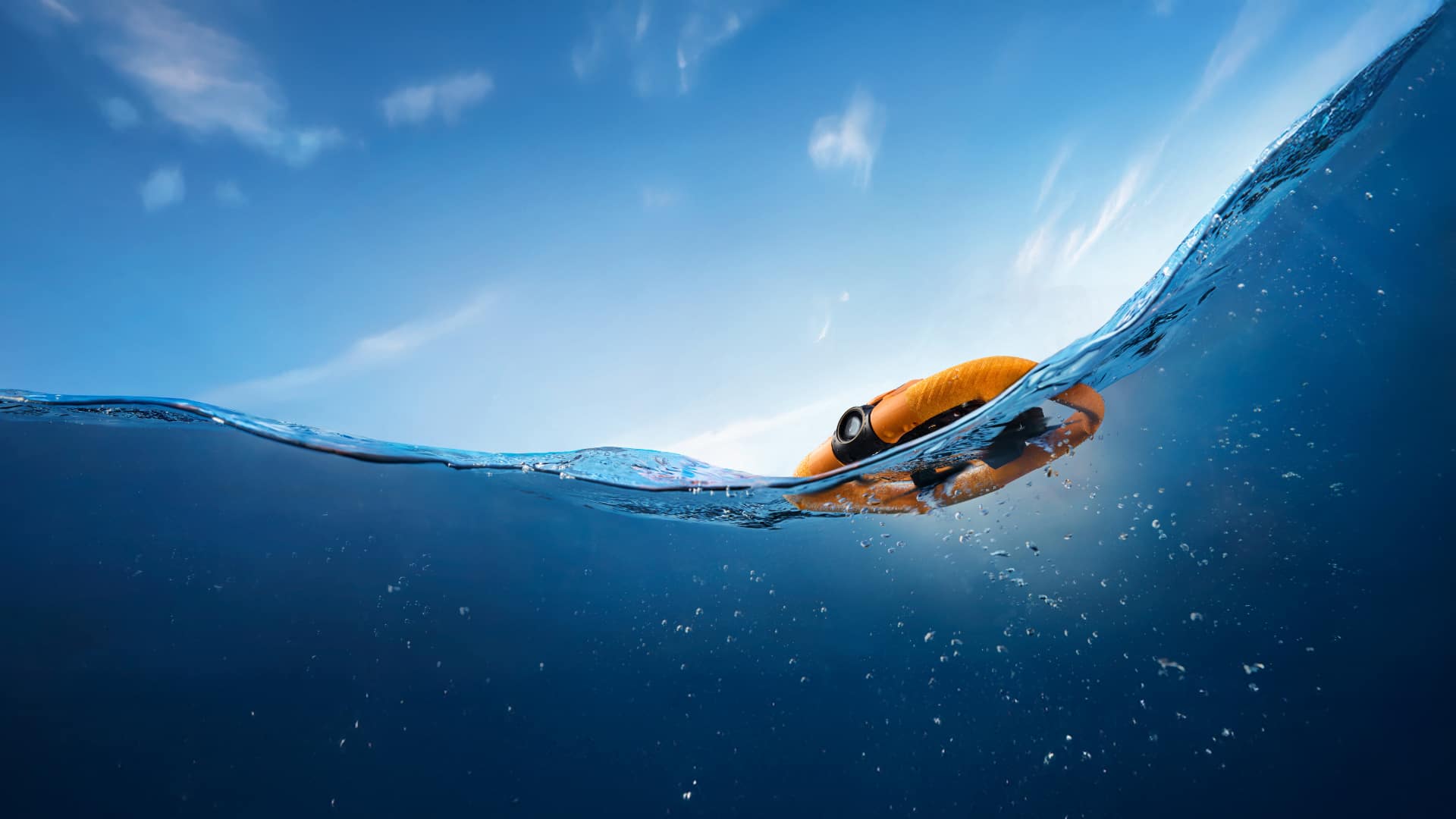 The HOVERAir AQUA is IP67-rated and designed to operate in saltwater conditions.