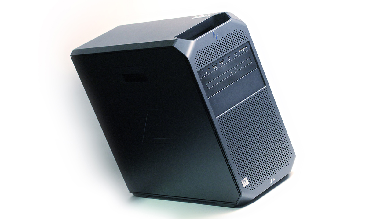 The HP Z4, featuring 18-cores of CPU grunt.
