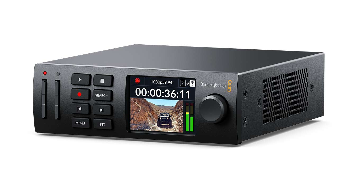 HyperDeck Studio HD Mini. Image: Blackmagic Design.