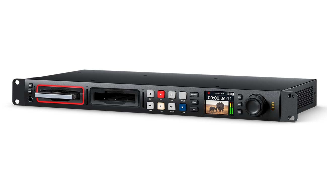 HyperDeck Studio HD Pro. Image: Blackmagic Design.