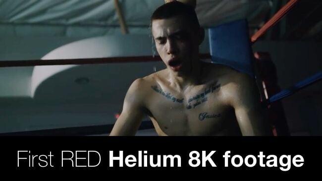 red helium 8k footage