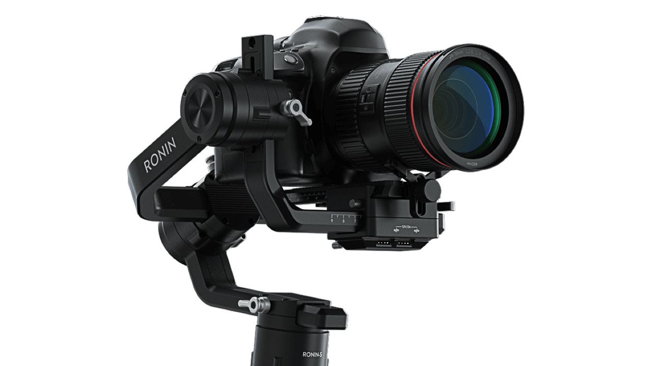 The DJI Ronin-S is a highly compact and portable stabilisation system