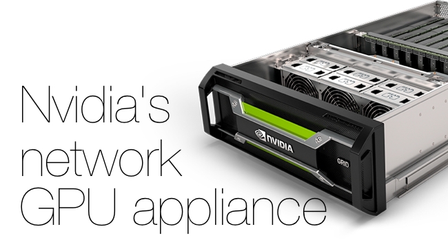 schweizisk vandtæt Hellere Nvidia's new network appliance: GPU acceleration via a network