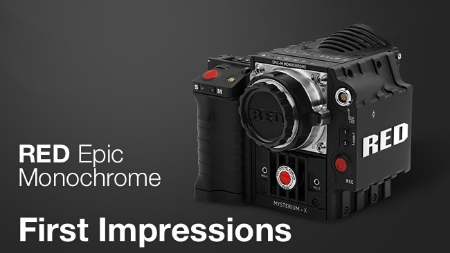 wetgeving paling Verfijning RED EPIC Monochrome: First impressions