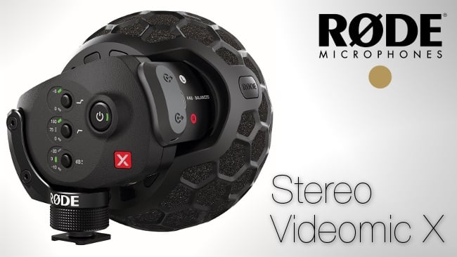 RØDE Stereo VideoMic X: A precision on-camera stereo mic