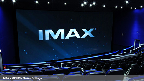 IMAX screen - ODEON Swiss Cottage