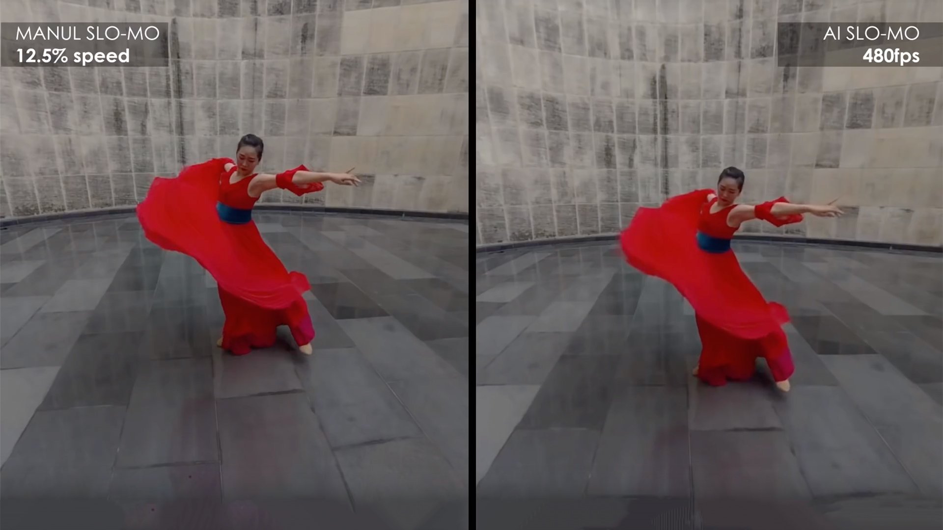red slow mo camera
