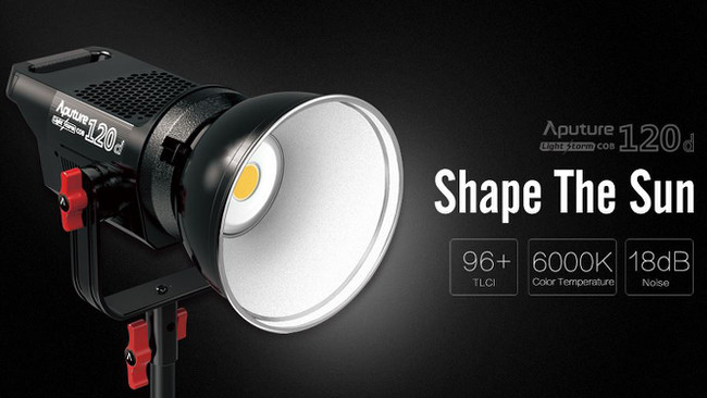 Aputure COB 120D on test the LED version