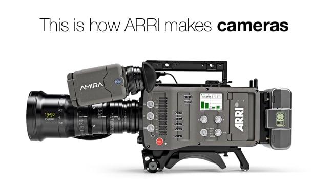 This is how ARRI makes cameras