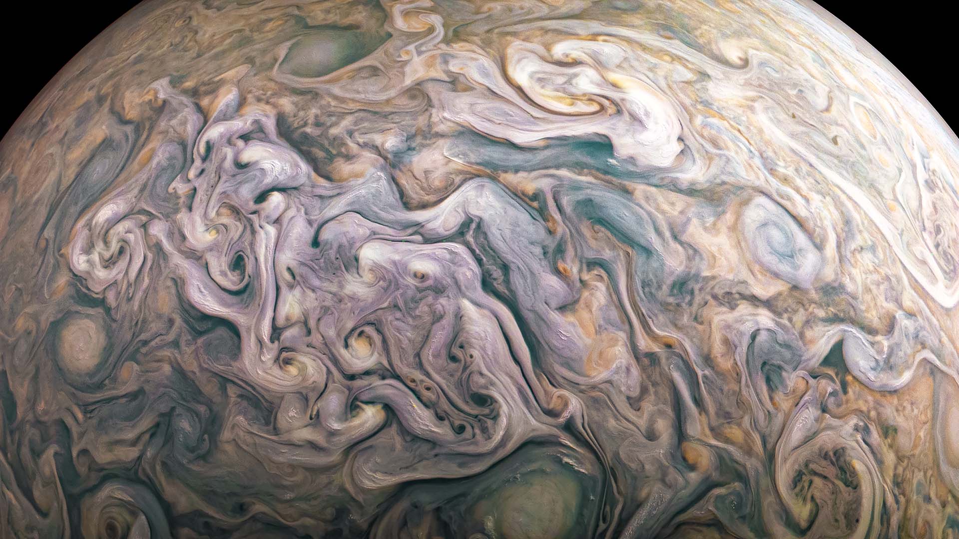 This is the noise the Juno probe made when it hit Jupiter's magnetosphere