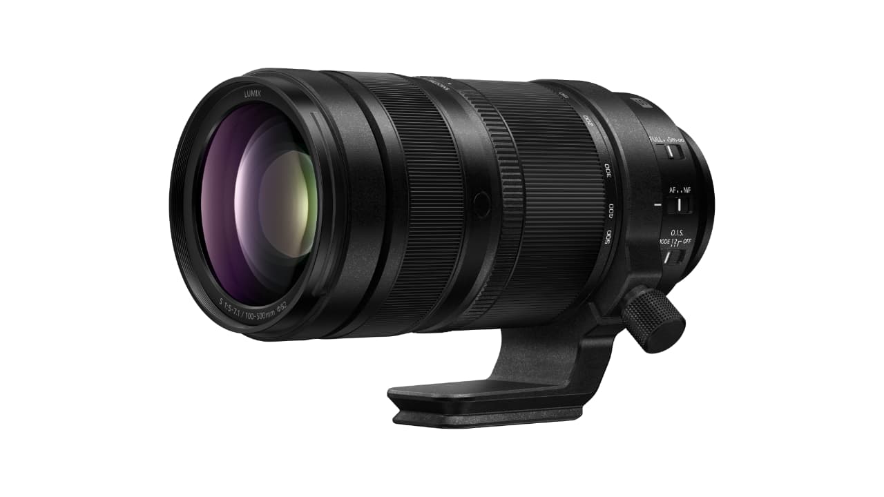 The new LUMIX S 100-500mm F5-7.1 will retail for $2099