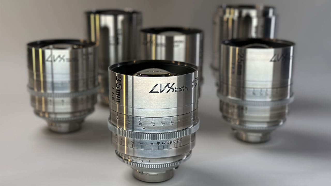 The LVX AURORA V2 full-frame primes. If you need to know the price, then you're probably going to be renting 'em...