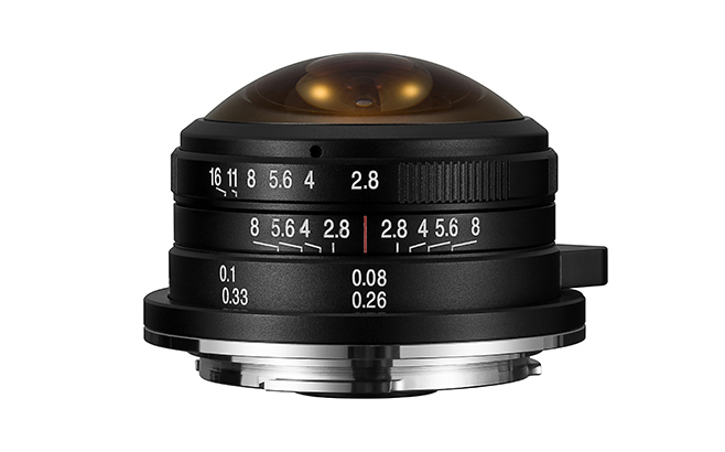 Laowa 4mm f/2.8 Fisheye Lens