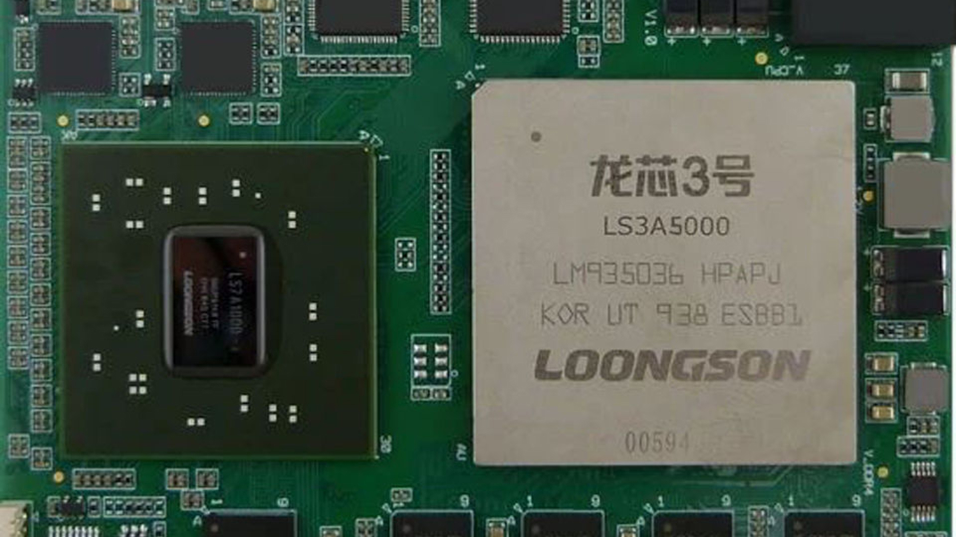 The Loongson 3A5000 could give the big players something else to worry about. Image: HKEPC.