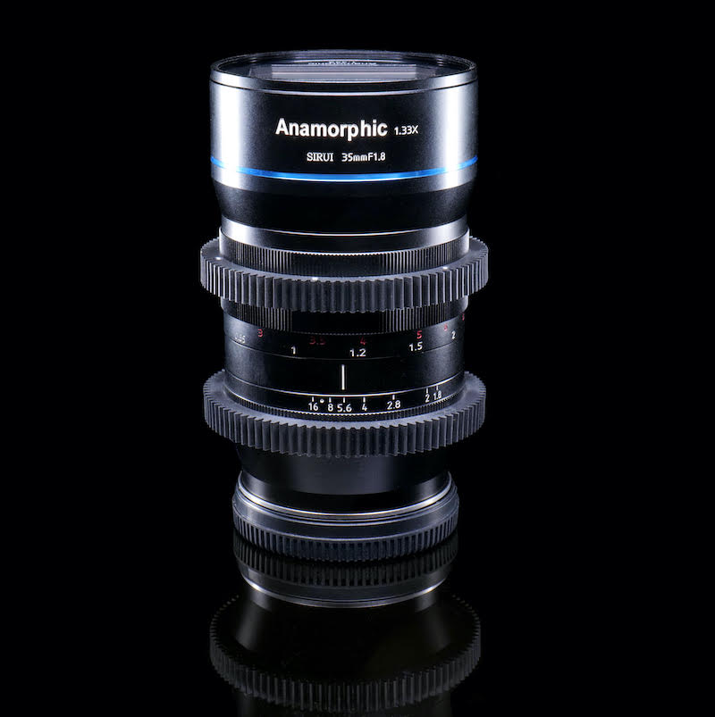 Sirui 35mm anamorphic lens for L Mount. Image: MTF Services.