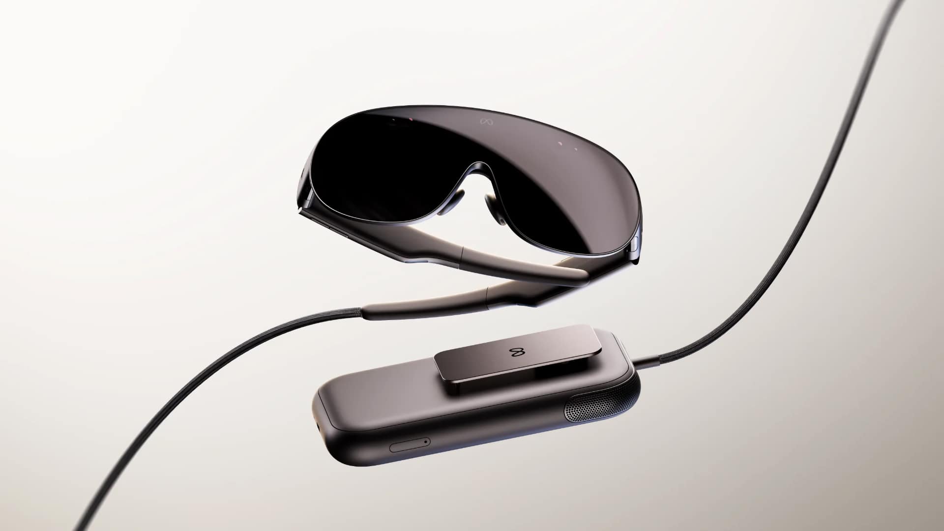 Tethering to the puck keeps weight down to 100 g