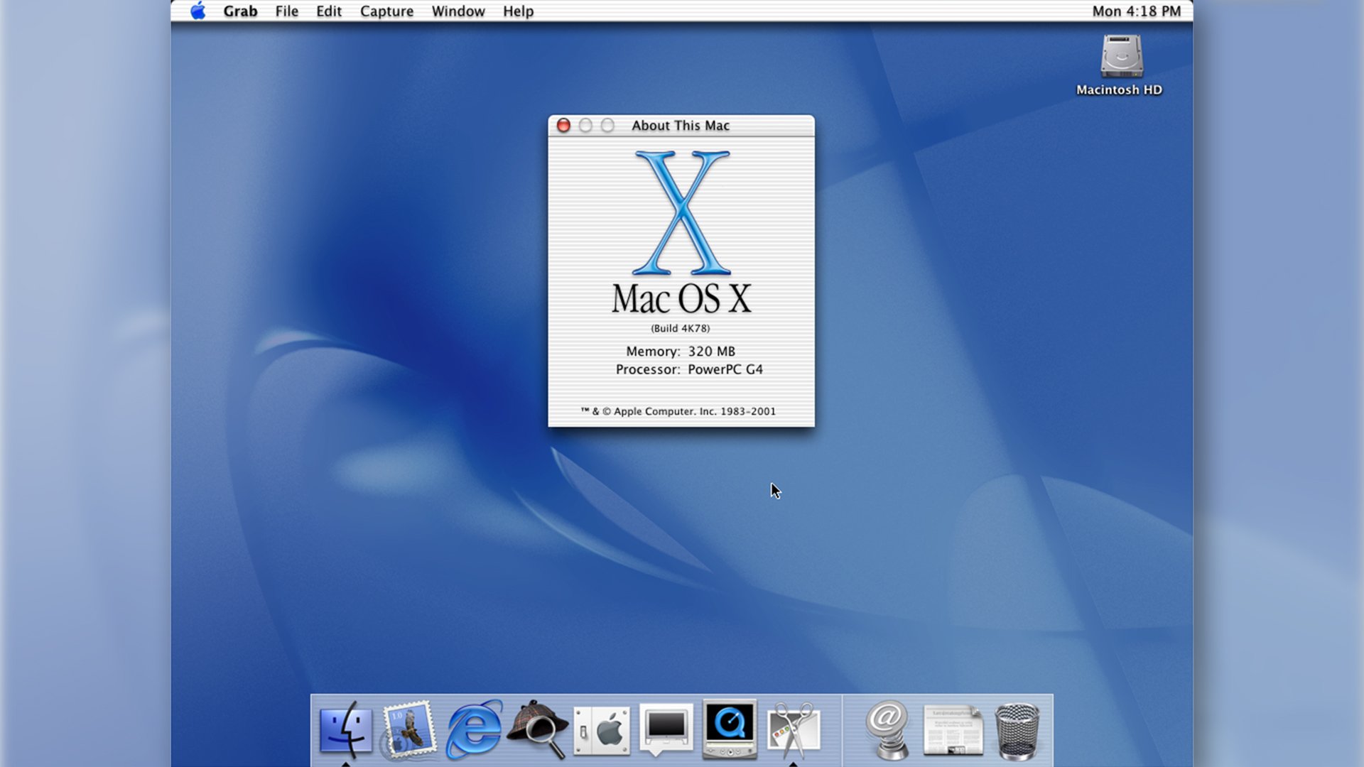 OS X is 20 years old. Image: 