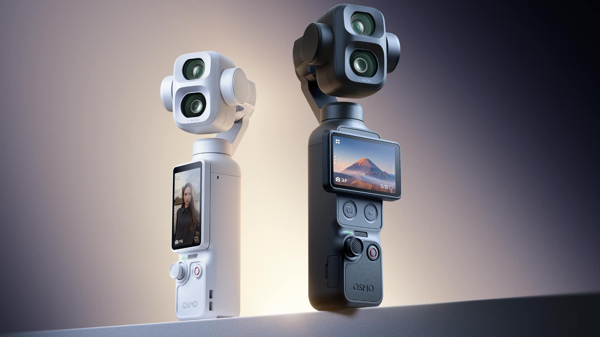 The DJI Osmo Pocket 4P comes in two colors, white and black, with the white model available soon