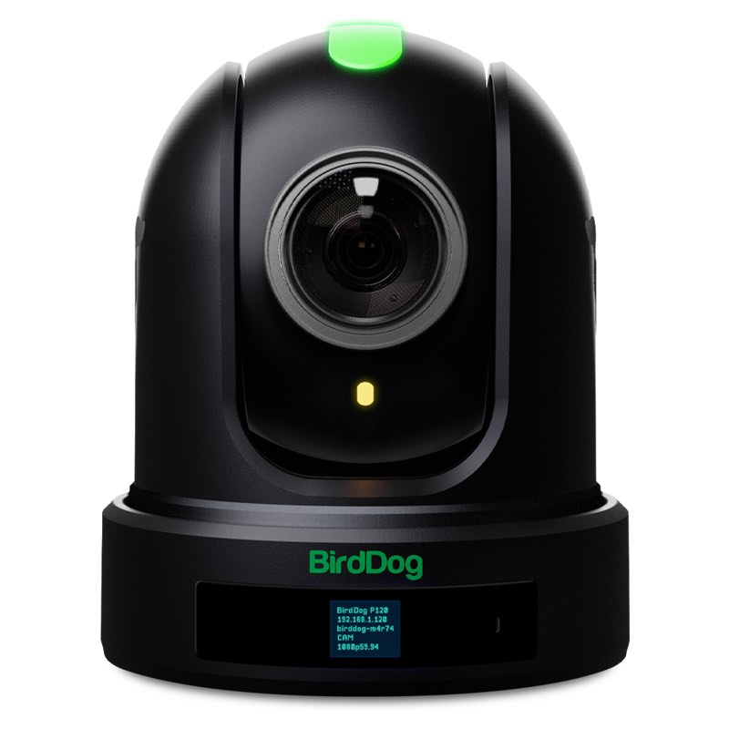 BirdDog P120 PTZ camera.