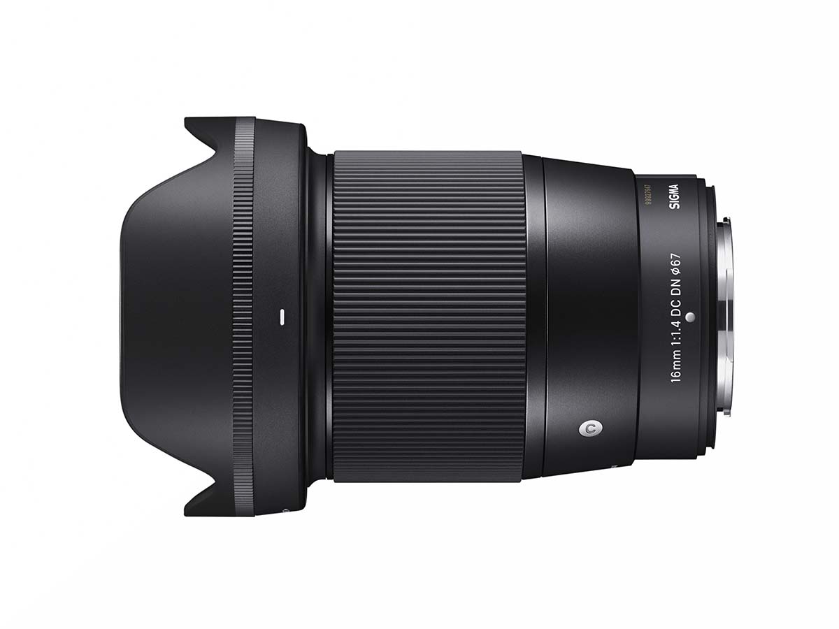 The Sigma 16mm f/1.4 DC DN Contemporary. Image: Sigma.