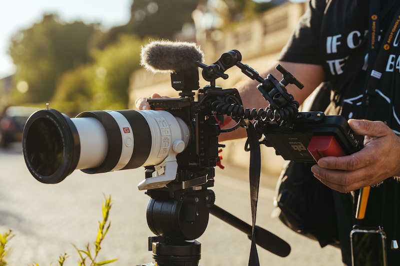 Philip Bloom uses the Sony A7S III while filming The Paddler