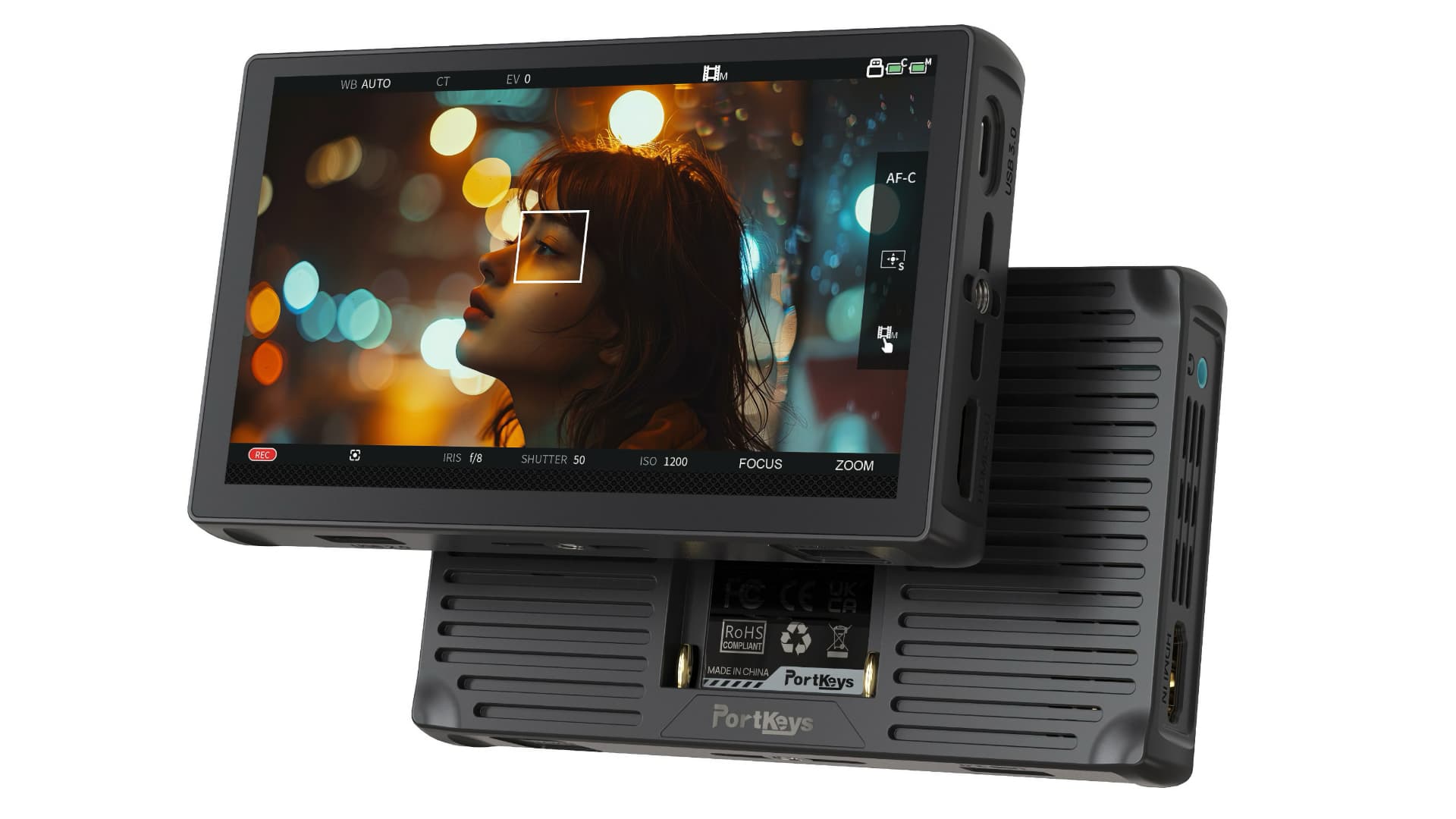 The new Portkeys LH5C 5.4″ Camera Control Monitor packs in a lot of features for $199